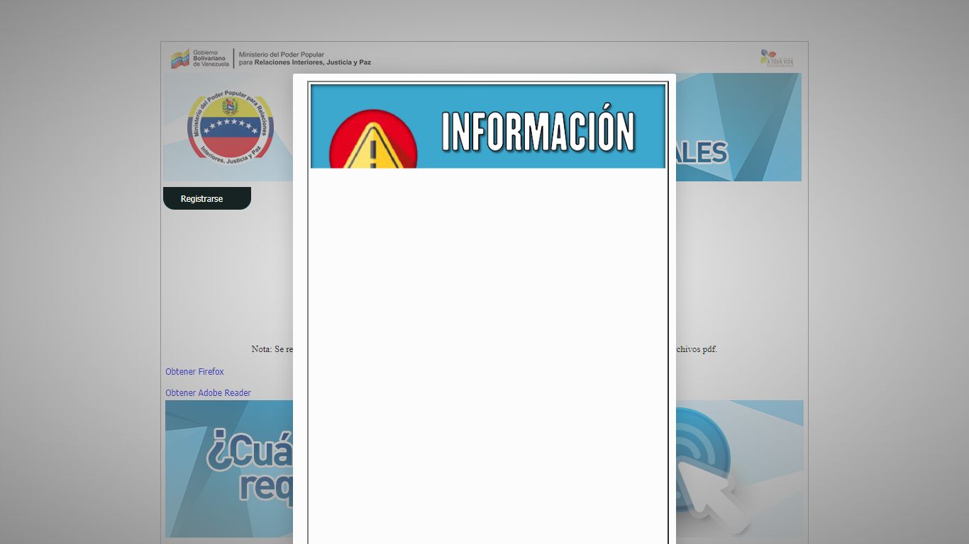 Inicio de Sesión - MPPRIJP